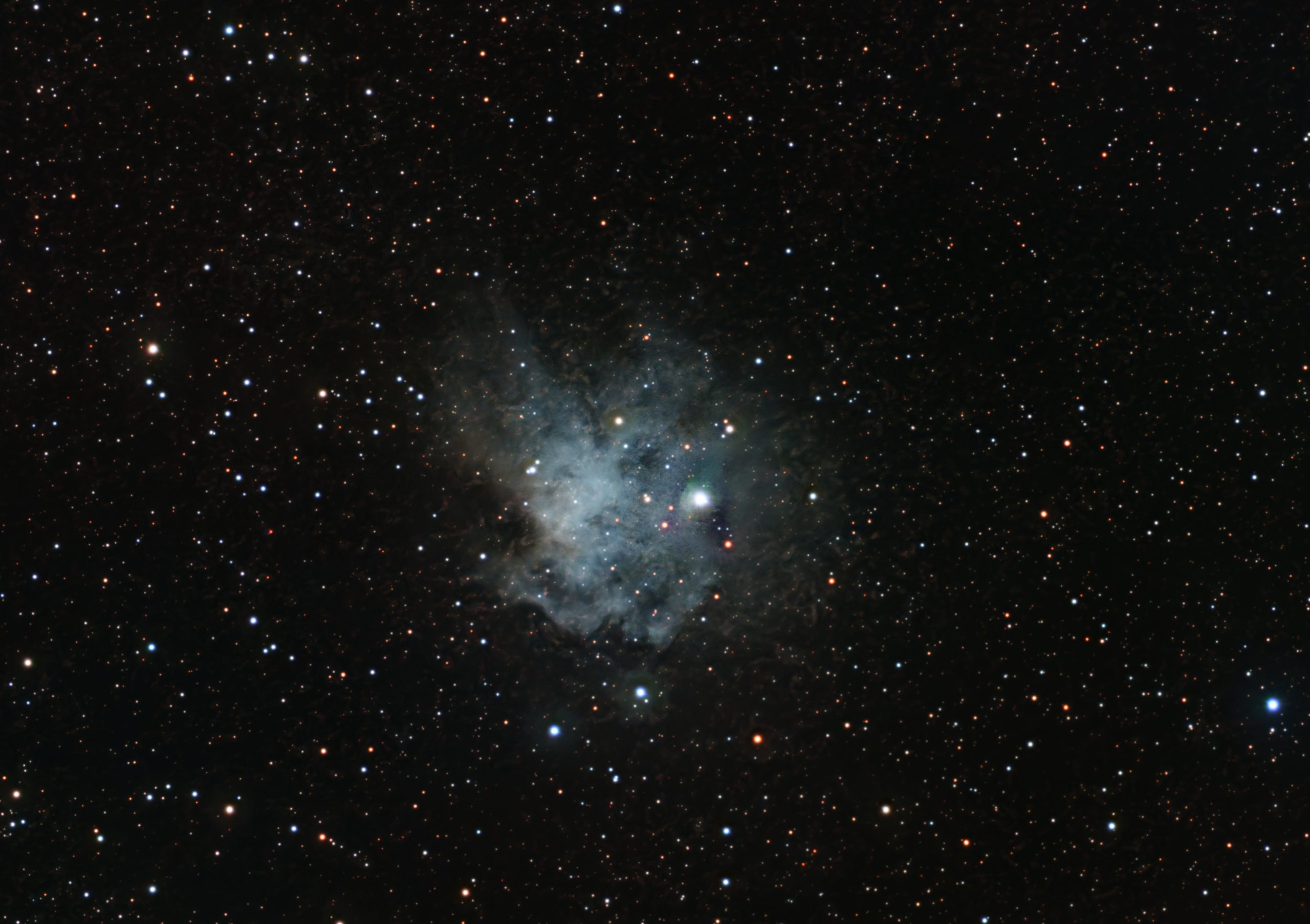 IC 5076 – A Dusty Reflection Nebula in Cygnus