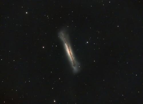 NGC 3628 - The Hamburger Galaxy